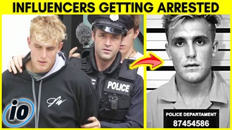 Top Entitled Influencers That Got Arrested Youtube