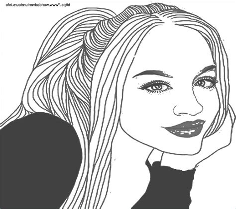 Coloriages Ado Cool Stock Coloriage Fille Ado À Imprimer Coloriages