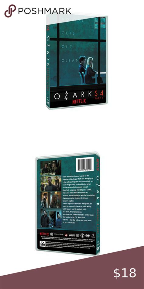 Ozark Season 4 Part 1 Dvd New Box Set Julia Garner Dvd Box Ozark Season 4 Boxset Seal