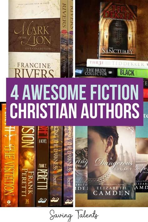 Best Christian Fiction Authors To Read Saving Talents