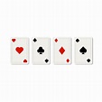 Plantilla de cartas de casino para juegos de póker | Vector Premium