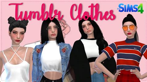 Roupas Femininas Tumblr Pack The Sims 4 Female Clothes W Full Cc