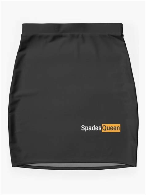 Spades Queen Mini Skirt By Qcult Mini Skirts Spade Skirts