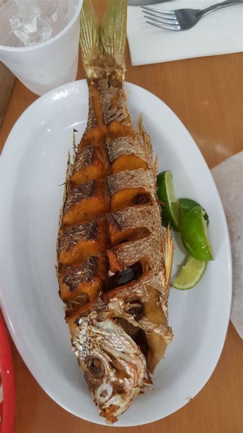 In a large bowl, toss potatoes with oil, pepper and salt. Deep fried Snapper - Yelp