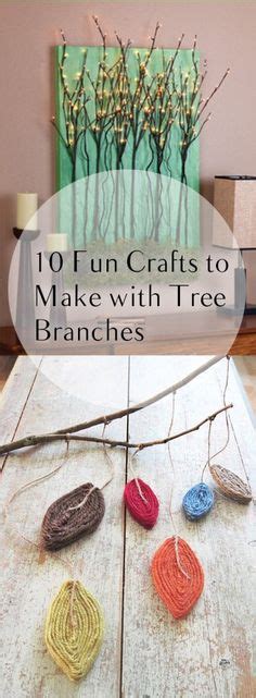 Diy Ideas With Twigs Or Tree Branches Hative Twig Crafts Christmas