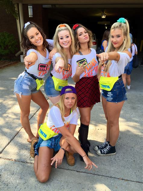 90s Bid Day Theme New Bids On The Block Theta Pinterest Brookeewyliee 90s Outfits Party 90s
