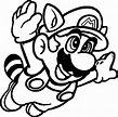 Dibujos Mario Bros para colorear. 100 imágenes se imprimen gratis