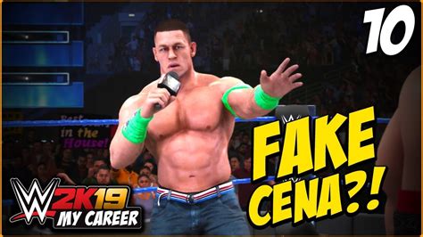 Wwe 2k19 My Career Mode Fake John Cena Part 10 Youtube