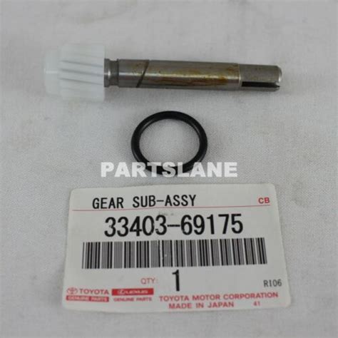 33403 69175 Toyota OEM Genuine GEAR SUB ASSY SPEEDOMETER DRIVEN ATM