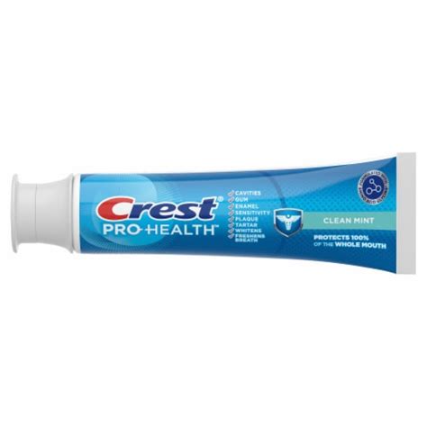 Crest Pro Health Clean Mint Toothpaste 2 Ct 43 Oz Smiths Food