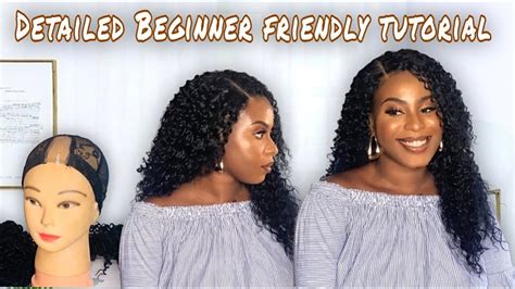 Very Detailed How To Make Lace Closure Wig Step By Step Youtube