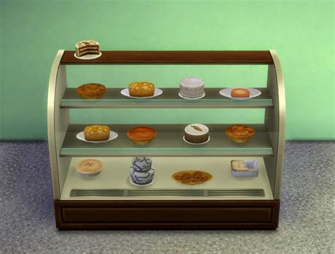 Updated Decluttered Food Displays By Ignorantbliss Sims 4 Sims Food