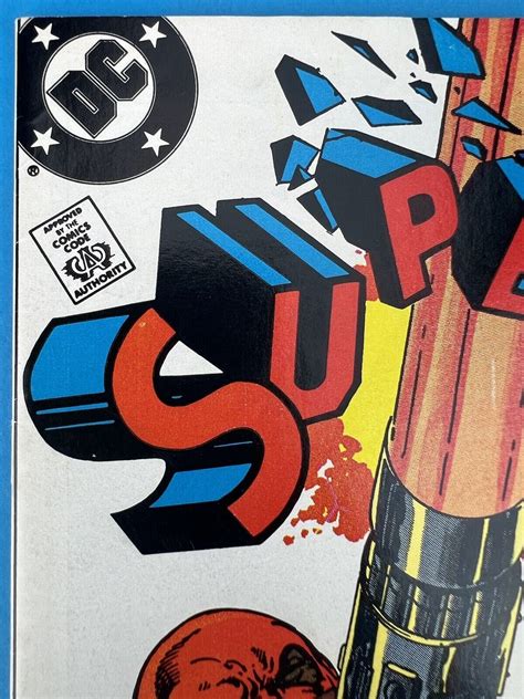 Superman 4 1987 Dc Comics 1st App Bloodsport Suicide Squad 2 Idris