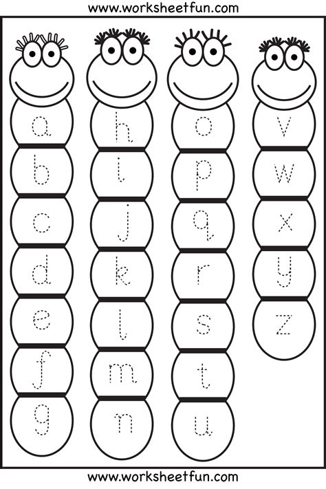 Lowercase Letter Tracing Worksheet Preschool Tracing Tracing