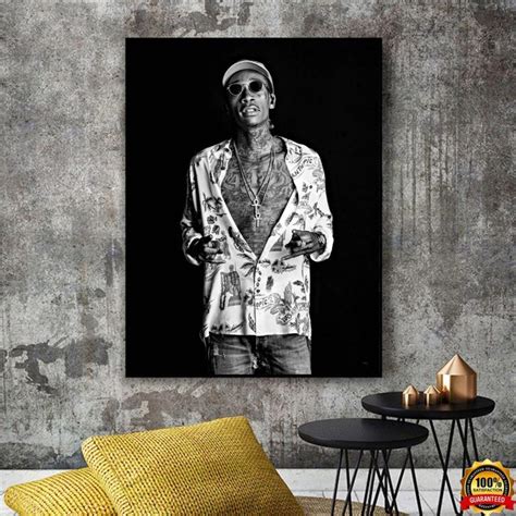 Wiz Khalifa Poster Wiz Khalifa Prints Poster No Frame Wall Art Da166