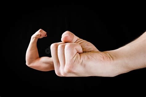 Finger Building Stock Image Image Of Power Muscular 7330813