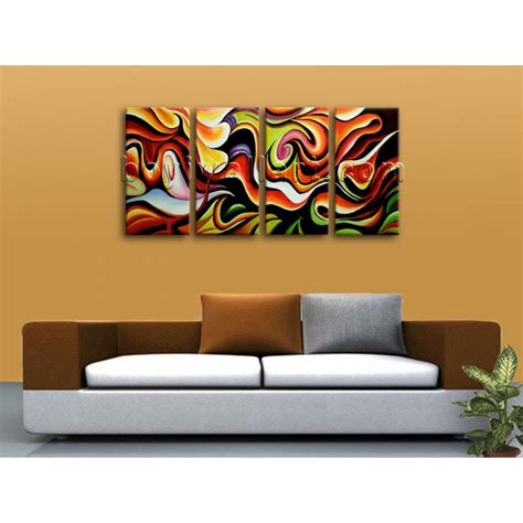 Huge Wall Art Abstract Painting Home Decoration Ideas