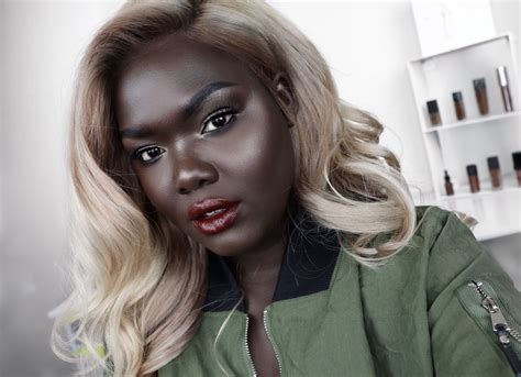 For example, if your hair tends to turn orange or brassy when you go lighter than a black hair dye with a green undertone will suit you as the green will cancel out the orange and give. Nyma Tang on Twitter: "What was that about dark skin and ...