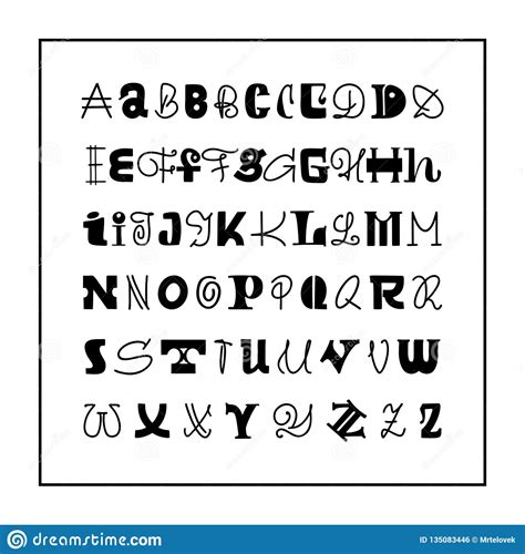 Decorative Writing Styles Alphabet Decorating Ideas