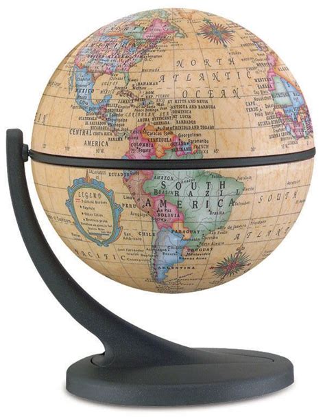 Wonder Antique 43 Inch Desktop World Globe By Replogle Globes