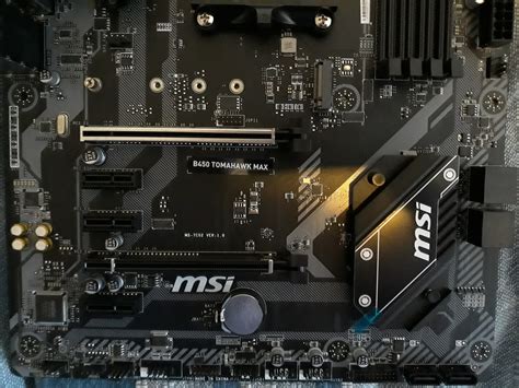 Thank you for your help! Review on MSI B450 TOMAHAWK MAX (AM4, ATX) Motherboard ...