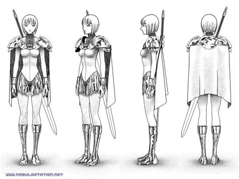 Clare Claymore Rpg Character Character Design Pagan Poetry Manga