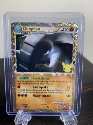 Donphan 107123 Pokemon Tcg Celebrations Classic Collection 2021 Card