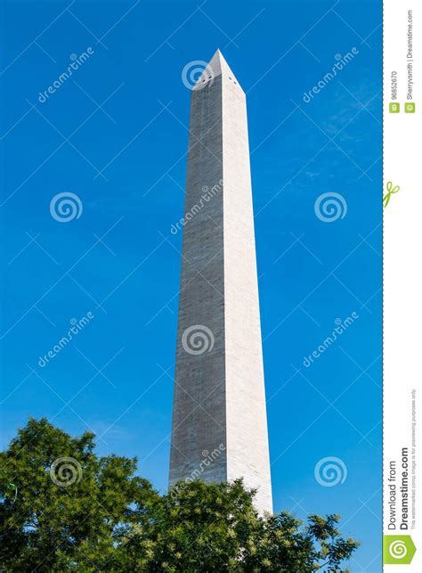 Washington Monument On The National Mall In Washington Dc
