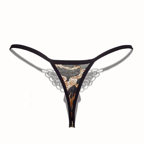 2019 lace g string women sexy butterfly underwear intimate low waist thongs g string panty