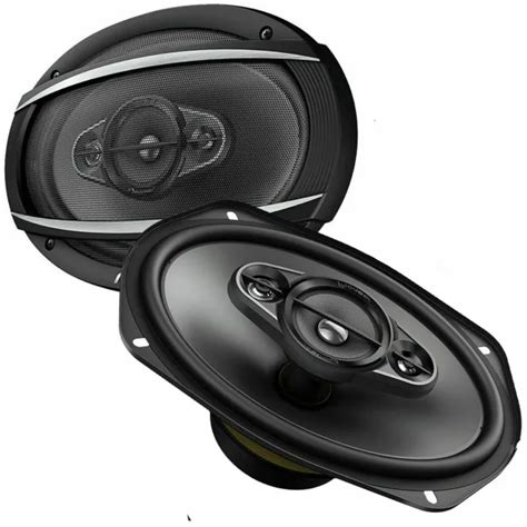 Pioneer Ts A6977s 6and X 9 650 Watts 4 Ohms 4 Way Car Audio Coaxial