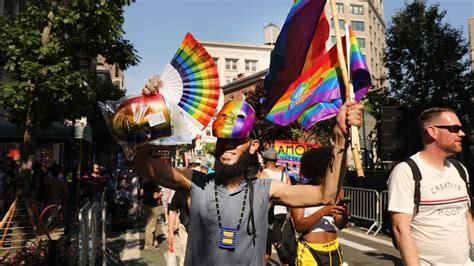 tens of thousands join gay pride parades around the world fox 4 kansas city wdaf tv news