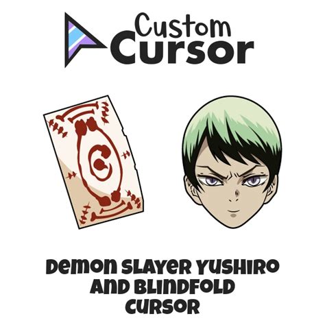 Demon Slayer Yushiro And Blindfold Curseur Custom Cursor