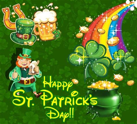 May Happiness Come Through Free Happy St Patricks Day Ecards 123 Greetings