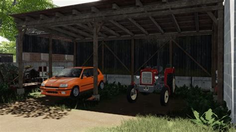 Fs19 Old Medium Machine Shed V10 Farming Simulator 19 Modsclub