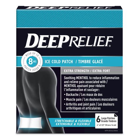 Deep Relief Extra Strength Soothing Ice Cold Patch