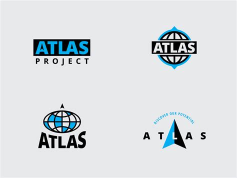 Atlas Logo Design Exploration By Ace Design Studio Adam Elwell On