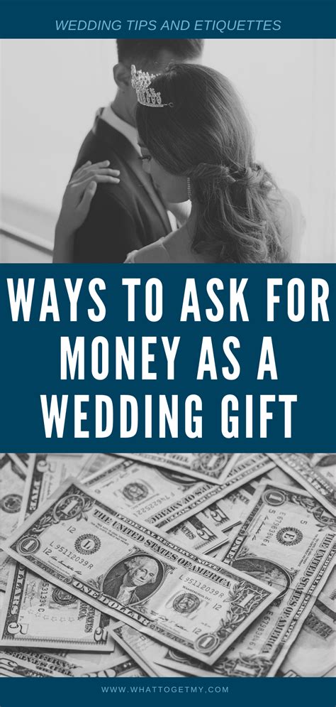 Cute And Polite Ways To Ask For Money As A Wedding Gift Wedding Gift