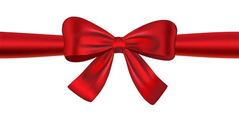 Red Ribbon Clip Art Bow Png Download 61103118 Free Transparent