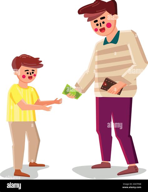 Father Gives Stock Vector Images Alamy