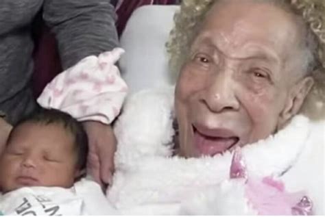 105 Year Old Meets Great Great Granddaughter For The First Time As 5