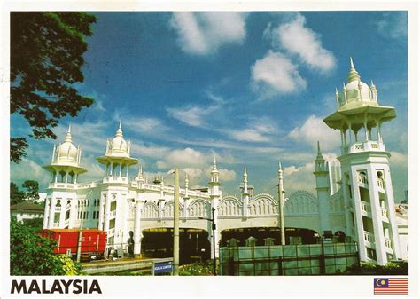 This building is notable for being the first site of the victoria institution until 1929 (refer below). Postcards on My Wall: Kuala Lumpur Railway Station, Malaysia
