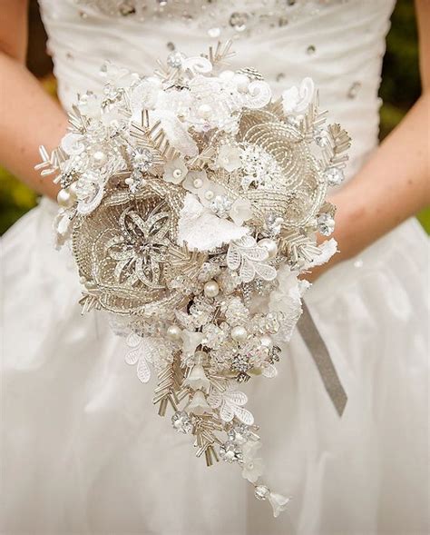 Mc Custom Made To Order Wedding Bouquet Bridal Brooch Bouquet