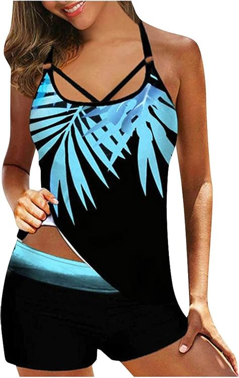 Tankini Met Shorts Bikini High Waist Buikweg Badpak Grote Maten