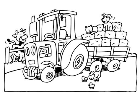 Traktor sie finden bei uns viele kostenlose ausmalbilder mit kindgerecht gestalteten motiven für jungen und mädchen. ausmalbilder traktor-3 | Ausmalbilder Malvorlagen