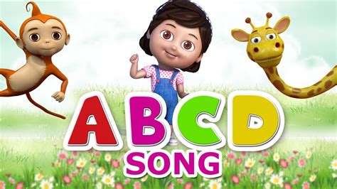Nursery Rhymes Alphabet Song Abcd Rhymes For Children Animal Abcd