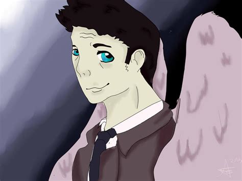 Castiel Angel In The Darkness By Buggybutt On Deviantart