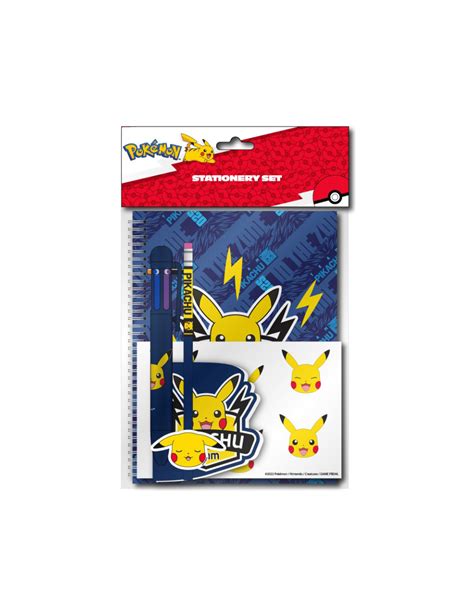 Pokemon Pikachu Writing Set