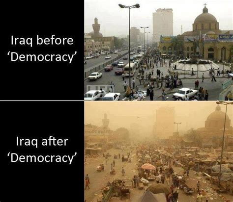 Iraq Before And After Democracy