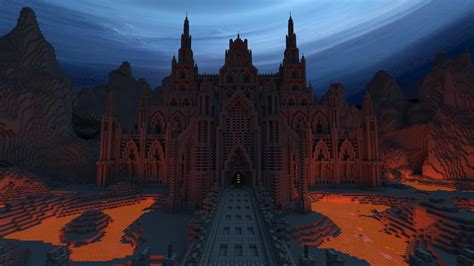 Check Out This Lava Castle Build Rminecraft