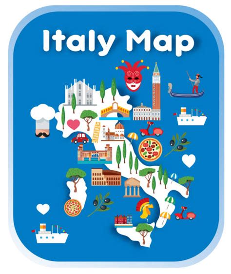 Italy Flag Map Cartoons Stock Photos Pictures And Royalty Free Images
